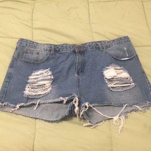Boohoo Denim Shorts